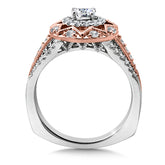 Halo Engagement Ring